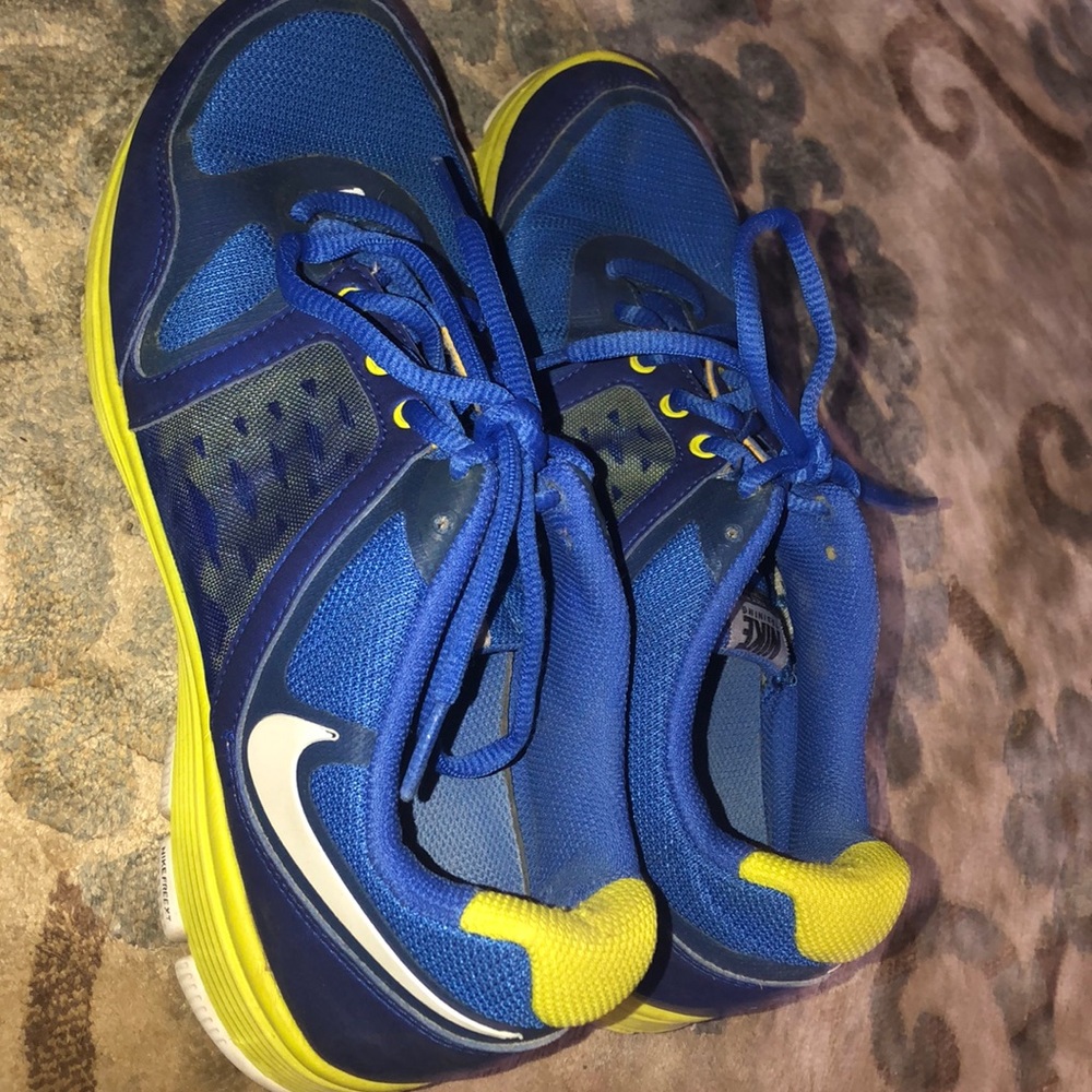 Blue Nike Free XT Motion Fit Tennis Shoes